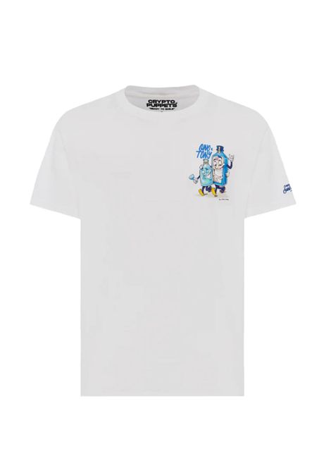 T-shirt Mc2 Saint Barth uomo T-SHIRTMAN02257H01N bianca Gino Tony MC2 SAINT BARTH | T-shirt | T-SHIRTMAN02257H01N